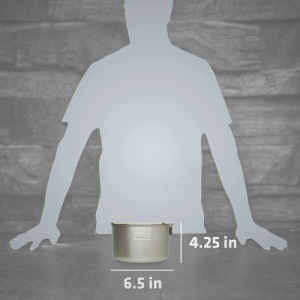 Stanley Adventure All-In-One Two Bowl Cookware Set for Camping & Outdoor Cooking