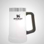 Stanley Adventure Big Grip 24oz Stainless Steel Beer Stein for Barware