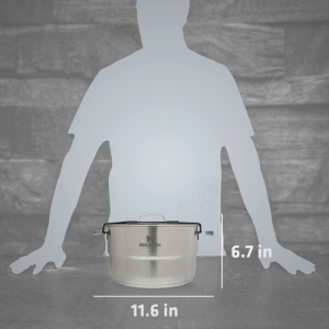 Stanley Adventure 11-Piece Even-Heat Camp Cookware Set - Compact Outdoor Kitchen Essentials