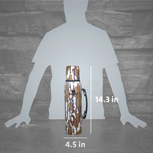 Stanley Heritage Classic Bottomland 1.1 QT Vacuum Bottle - Keeps Drinks Hot or Cold for 24 Hours