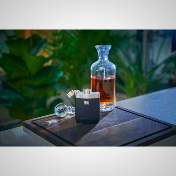 Stanley Lifted Spirits 8oz Hip Flask - Durable Stainless Steel Barware for Outdoor Adventures